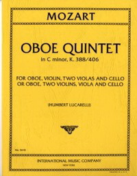 Wolfgang Amadeus Mozart: Oboe Quintet Cmin (Hobo, Viool, Altviool)