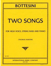 Giovanni Bottesini: Two Songs (High Voice)