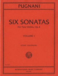 Gaetano Pugnani: Six Sonatas Volume 1 op.4