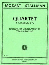 Wolfgang Amadeus Mozart: Quartet C Major K570