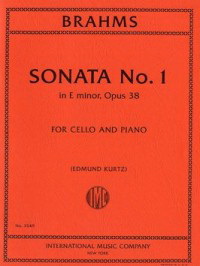Johannes Brahms: Sonata No.1 E Minor Op.38