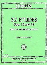 Frédéric Chopin: 22 Etudes from Op.10 and Op.22 op. 10 & op. 22