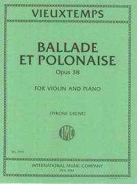 Henri Vieuxtemps: Ballade et Polonaise op.38