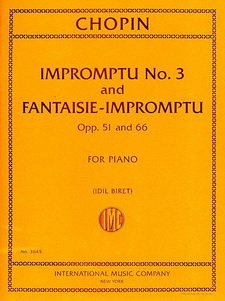 Chopin: Impromptu No.3 & Fantaisie-Impromptu op.51 & 66