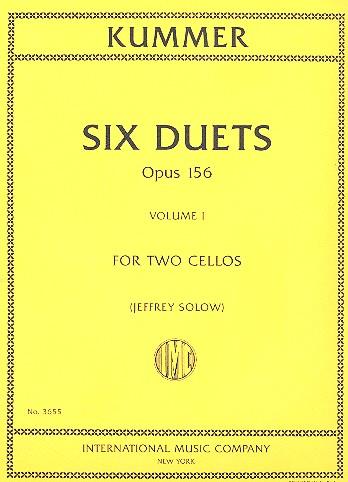 Friedrich August Kummer: Six Duets Volume 1 op.156