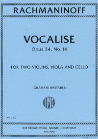 Rachmaninoff, S W: Vocalise op.34/14