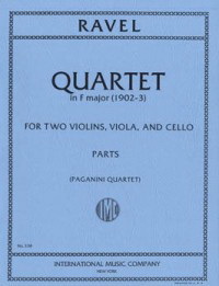 Maurice Ravel: String Quartet Fmaj Parts