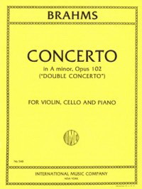 Johannes Brahms: Double Concerto Amin (Viool)