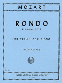 Wolfgang Amadeus Mozart: Rondo C major K.373