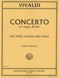 Antonio Vivaldi: Concerto F major RV551