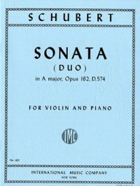 Franz Schubert: Sonata (Duo) A major op.162