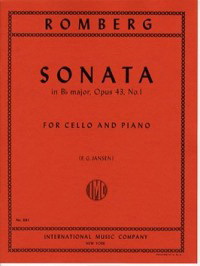 Bernhard Romberg: Sonata B flat major op. 43/1