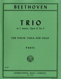 Ludwig van Beethoven: Trio Cmin Op9/3 (Viool)