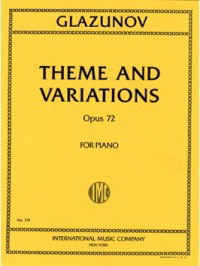 Alexander Glasunov: Theme & Variations op.72