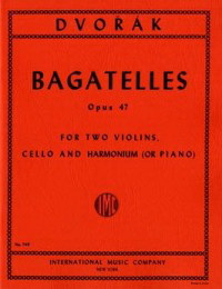 Antonín Dvořák: Bagatelles Op47 (Cello)