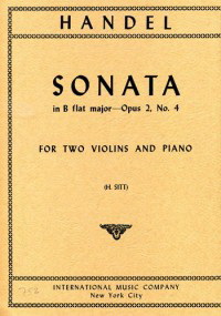 Georg Friedrich Handel: Sonata B flat major op.2/4