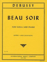 Claude Debussy: Beau Soir