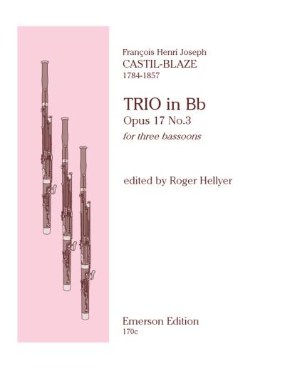 Castil-Blaze: Trio in Bb Opus 17 No.3