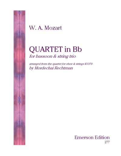 Mozart: Quartet KV 370