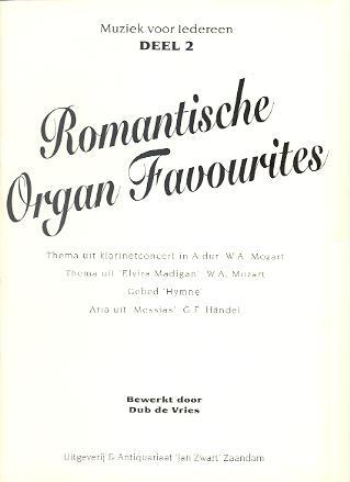 Romantische Organ Favourites 2