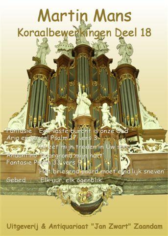 Martin Mans: Koraalbewerkingen Voor Orgel 18