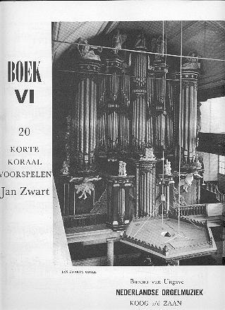 Jan Zwart: 20 Korte Koraalvoorspelen (Orgel)