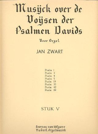 Stuk 05 Ps.1, 3, 4, 5, 19, 33, 42 En 89