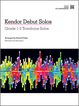 Kendor Debut Solos: Trombone (Pianobegeleiding)