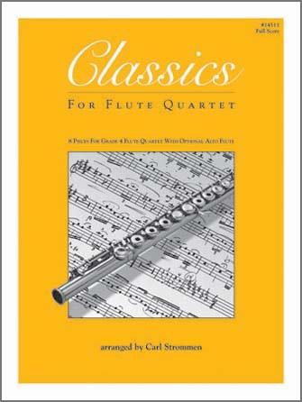 Classics for Flute Quartet – Full Score