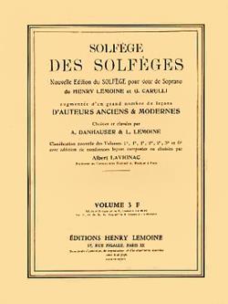Albert Lavignac: Solfèege Des Solfèges Vol.3F avec accompagnement