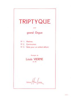 Vierne: Triptyque Op. 58 (Orgel)