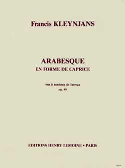 Arabesque en forme de caprice