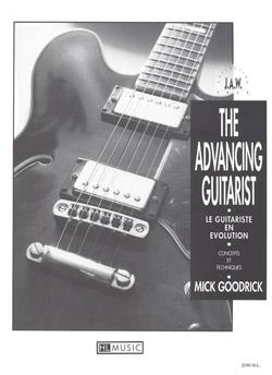 Advancing guitarist