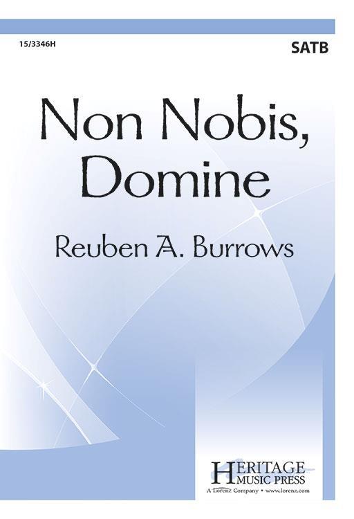 Reuben A. Burrows: Non Nobis, Domine (SATB)