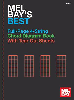 Mel Bay's Best(Full-Page 4-String Chord Diagram Book)