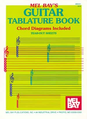 Guitar Tablature Book & Chord