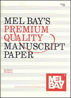 Premium Quality Manuscript Paper