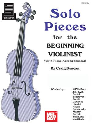 Solo Pieces for The Beginning Violinist