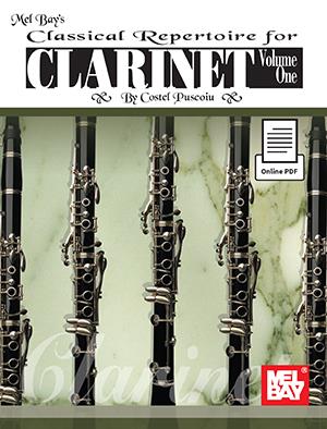 Classical Repertoire for Clarinet - Volume 1