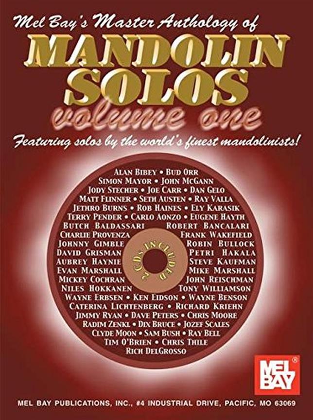 Master Anthology of Mandolin Solos, Vol. 1