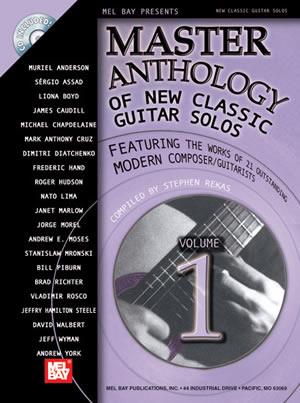 Master Anthology Of New Classic Guitar Solos - 1