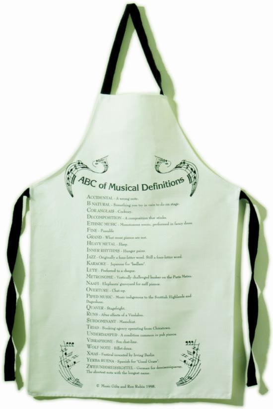 Apron Abc Music Definitions