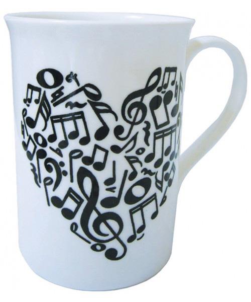 Mug Heart Of Notes 