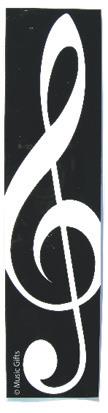 Bookmark Treble Clef