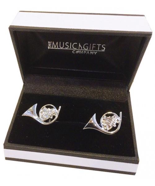 Cufflinks French Horn