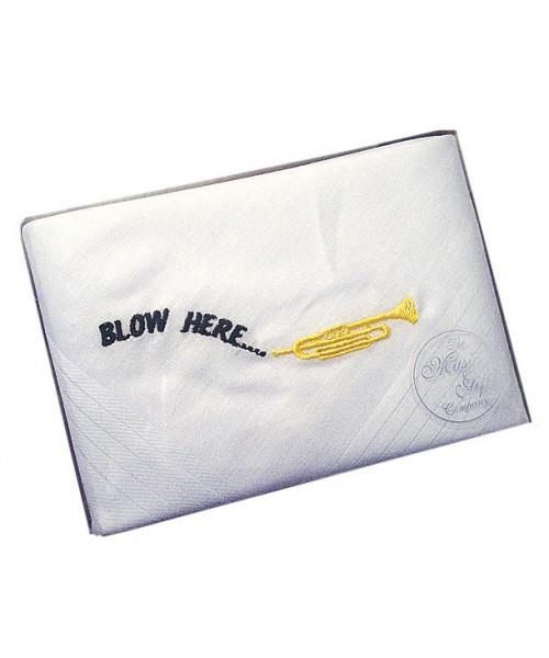 Handkerchief Blow Here