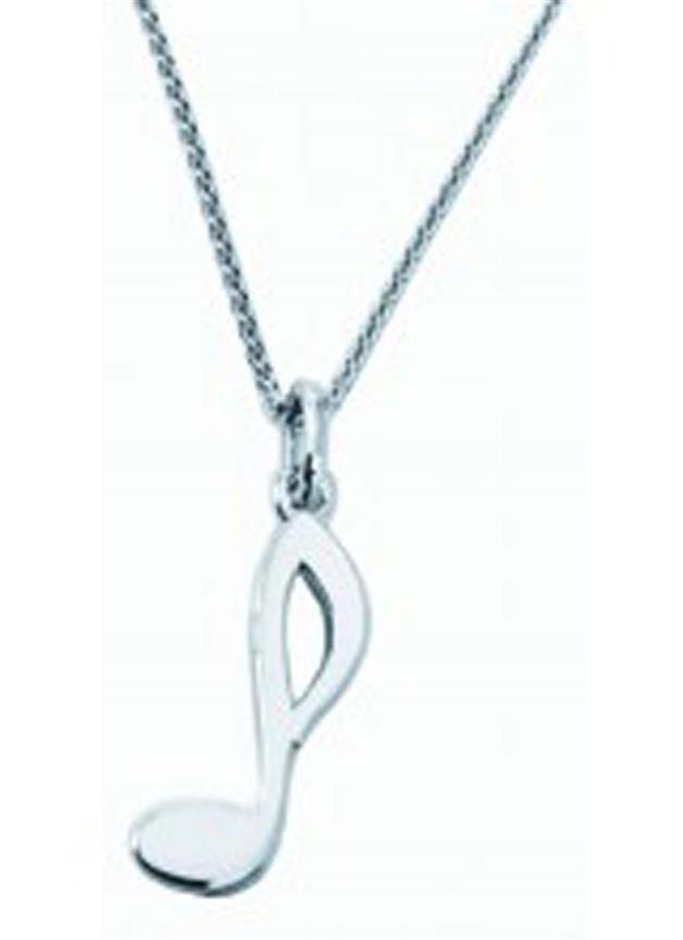 MGC: Sterling Silver Pendant - Single Quaver