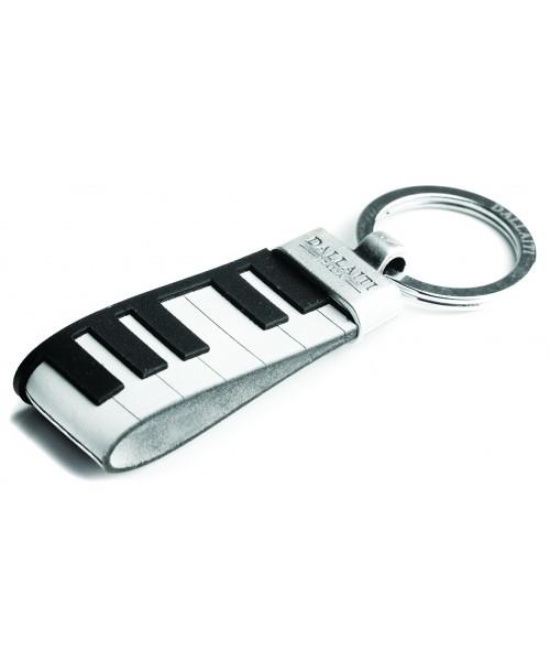 Italian Leather Keyring - Keyboard