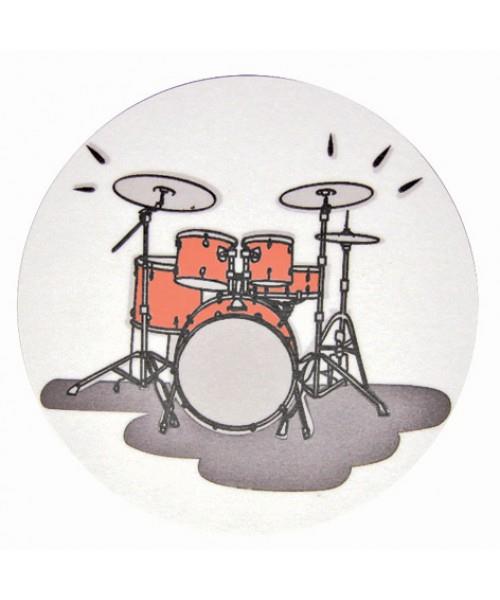 Coasters 2 Pack Drum Set