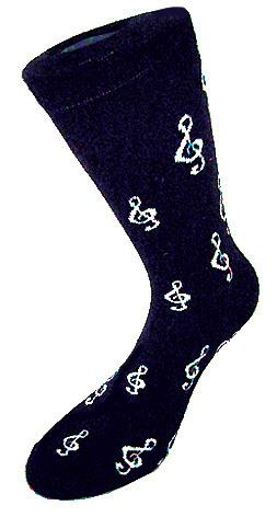 Socks Treble Clefs